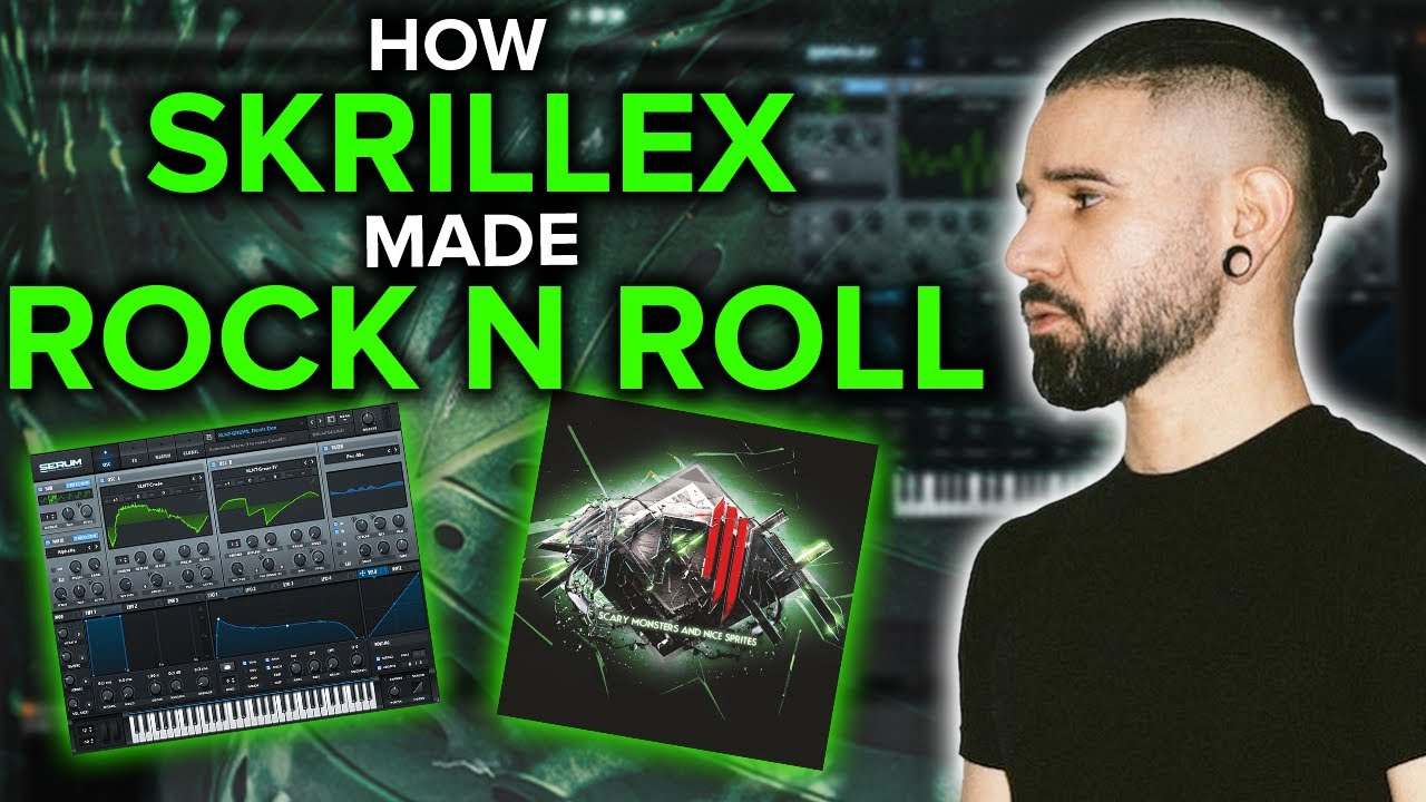 Как Skrillex создавал звуковое сопровождение для «Rock N' Roll»: объяснение / Урок по Serum [СКАЧ...