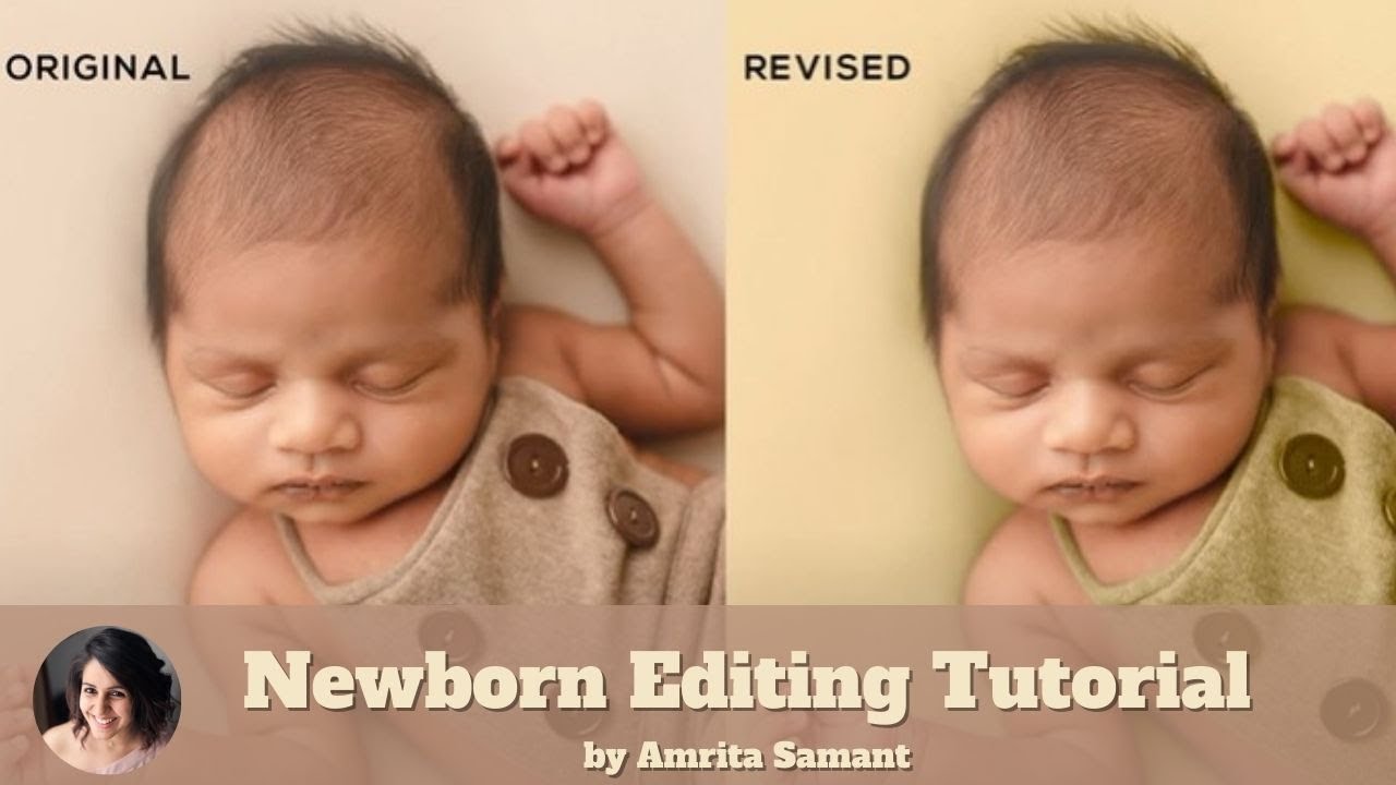 EDITING TUTORIAL | How to change the Backdrop/Blanket colour on Photoshop | Newborn Photography