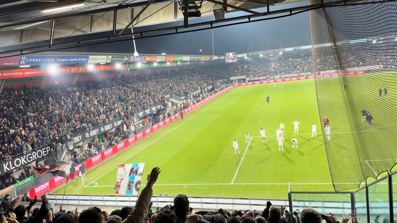 Awayday naar Nijmegen : N.E.C.-PSV : 01/02/2025 : 3-3 #ultras  #awaydays