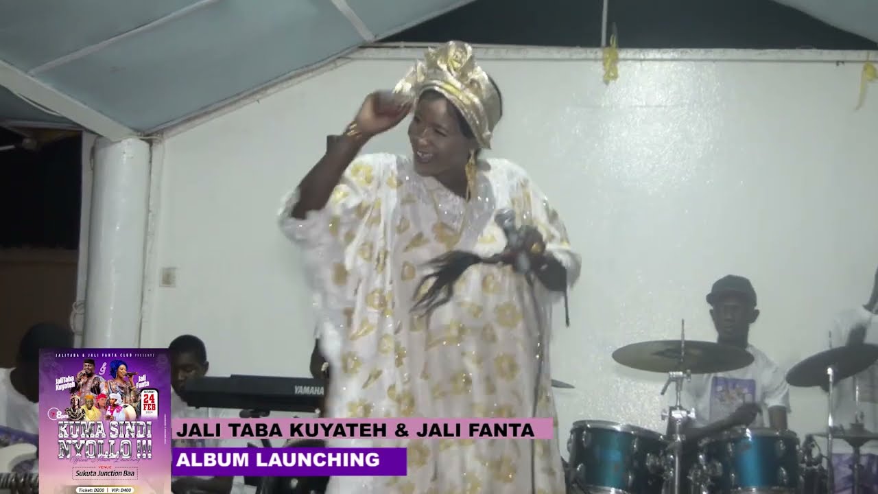 JALI TABA KUYATEH AND JALI FANTA ALBUM LAUNCHING PART 1 ( KUMA SINDI NYOLO)