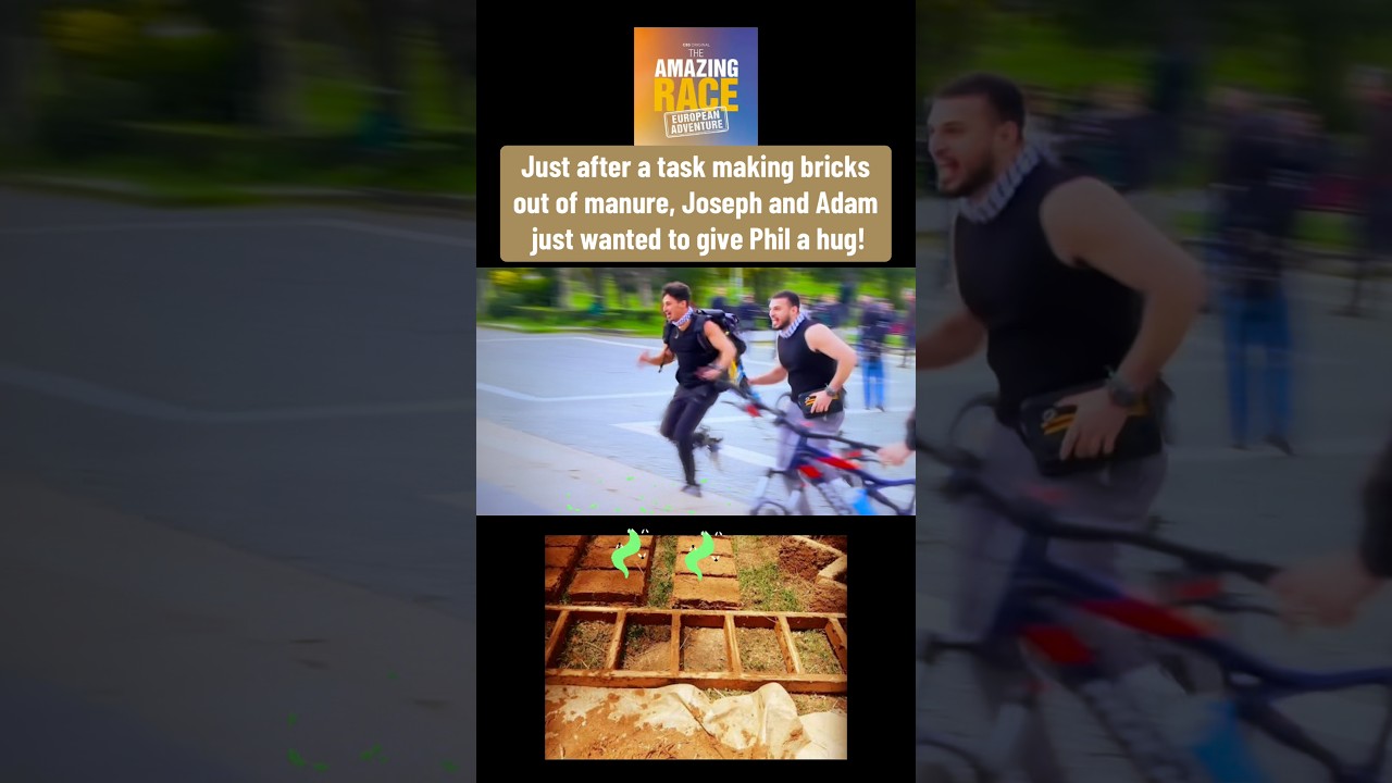 Joseph & Adam Just Wanted to Give Phil Keoghan a Hug on The Amazing Race 38 &mdash; After a Manure Task