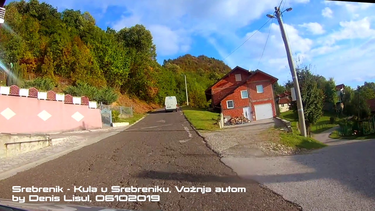 Srebrenik - Kula u Srebreniku, vožnja autom, 06102019