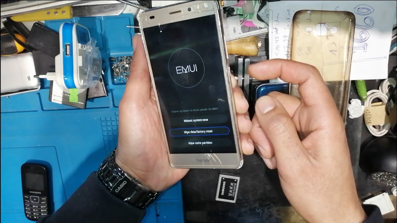 Hard reset honor 5C