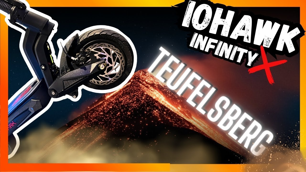 IOHAWK Infinity ❌  Teufelsberg Challenge  🌋 IOHAWK Infinity X Prototyp im Test! #iohawk #test