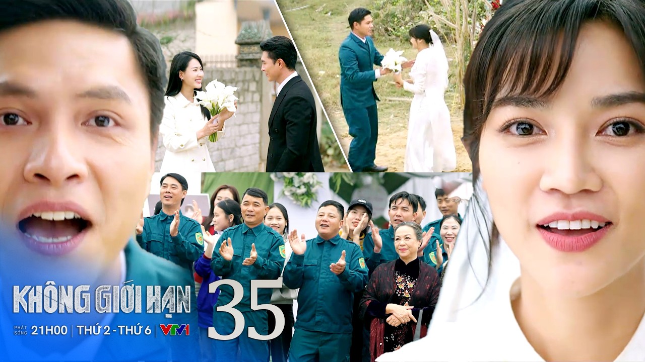 Kh&ocirc;ng giới hạn tập 35 (tập cuối) | M&agrave;n tung hoa khiến cặp đ&ocirc;i Ki&ecirc;n - Lam Anh &ldquo;sang chấn