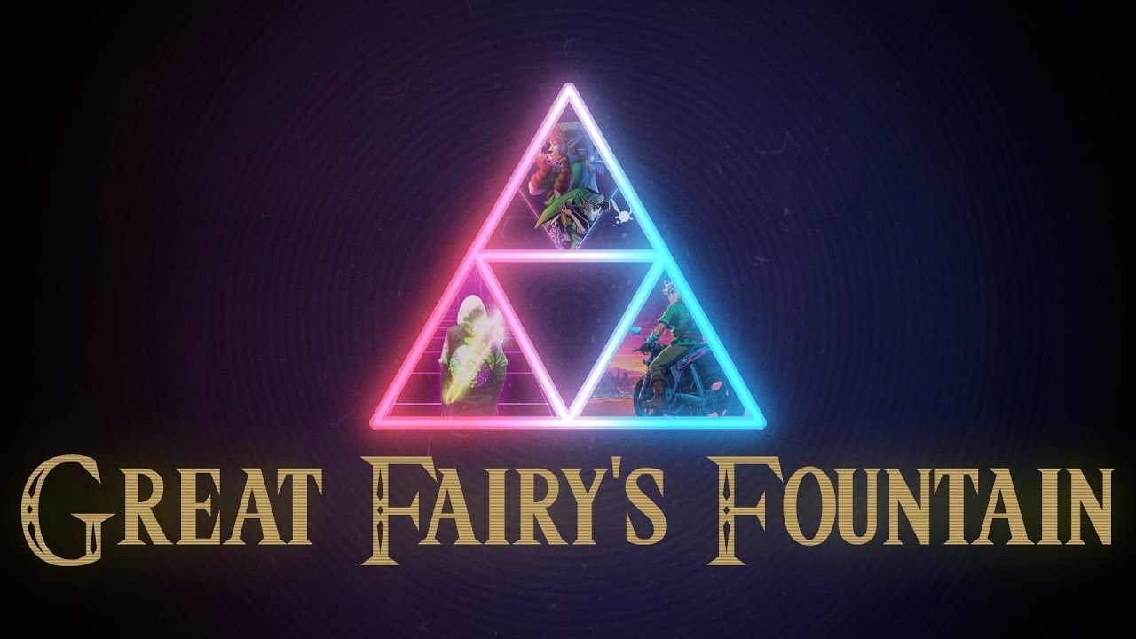 Great Fairy Fountain but it's Synthwave (1 Hour loop)