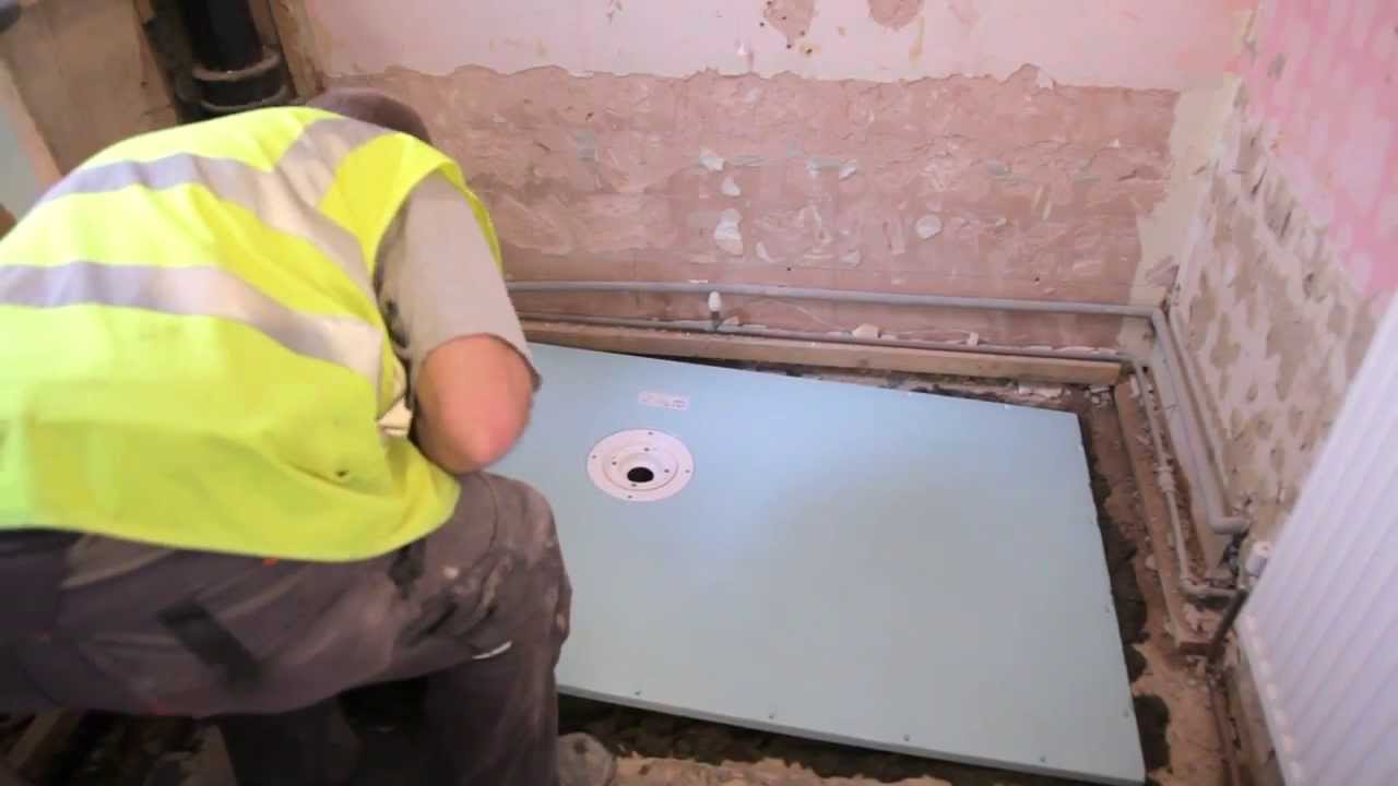 AKW Wet Rooms using the Tuff Form Wet Room Former