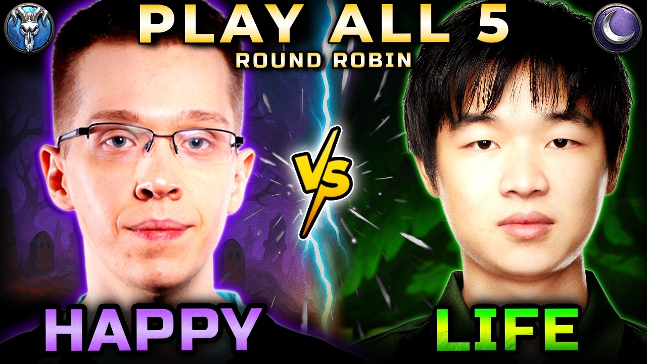 INSANE SERIES! | HAPPY vs LIFE | PLAY ALL 5 | Gladiator Golden Cup 2