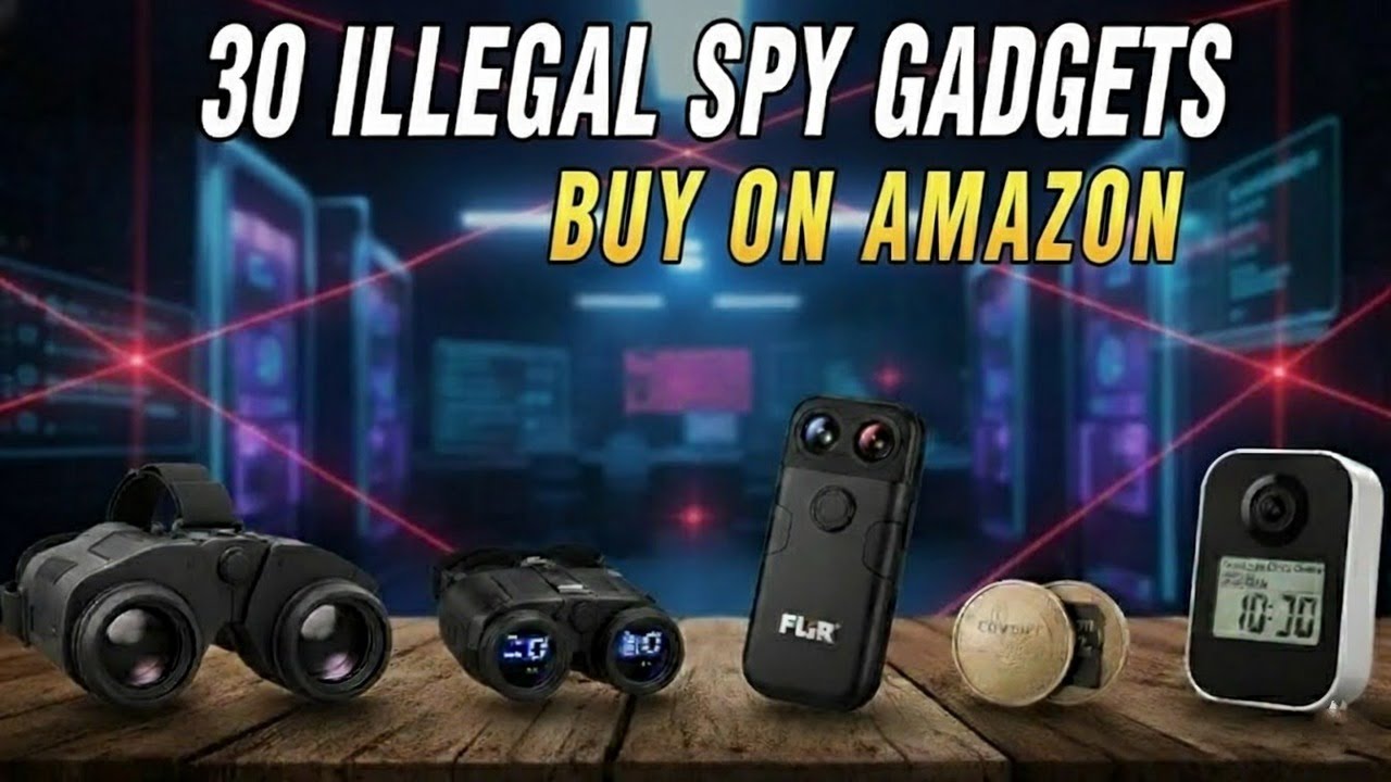 30 Illegal Amazon Spy Gadgets (Don&rsquo;t Ignore These)