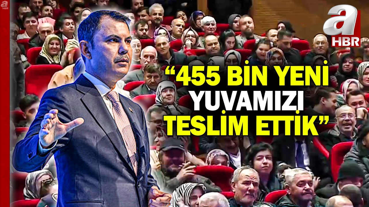 Murat Kurum: Asrın inşası Türkiye'nin başarısıdır | A Haber