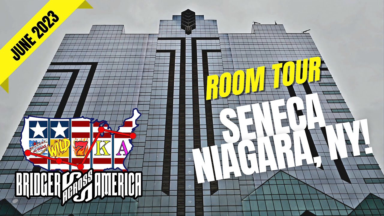 Seneca Niagara Resort & Casino, NY (Deluxe Fallside King 2124) Room Tour 13th June 2023