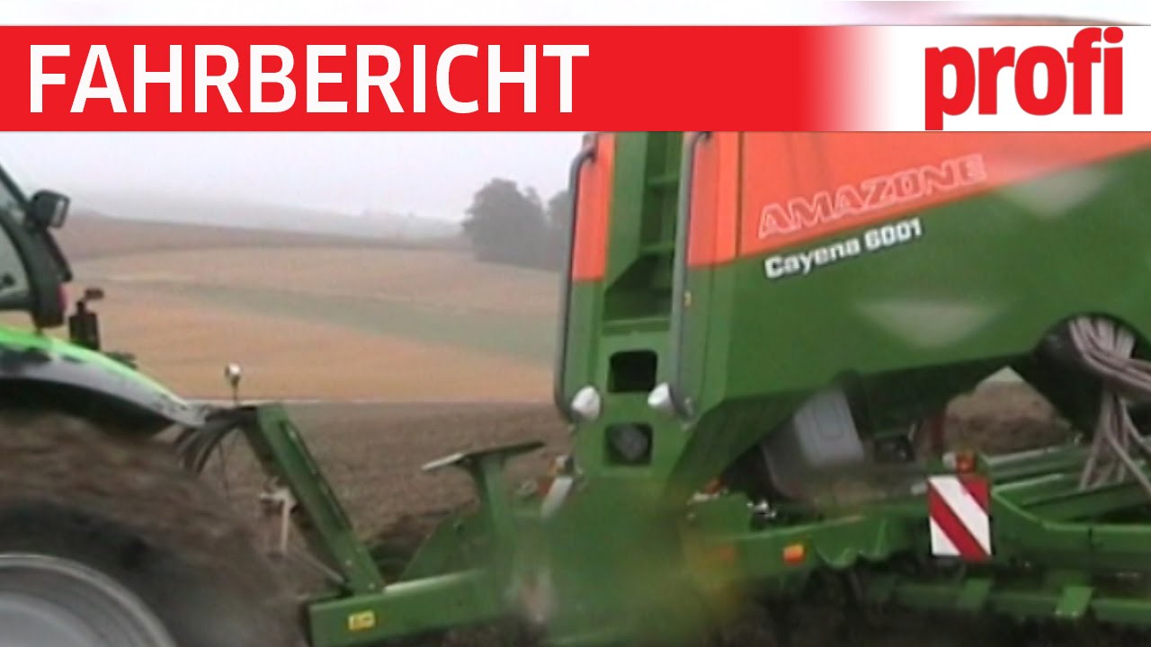 Amazone-Zinkensämaschine Cayena 6001