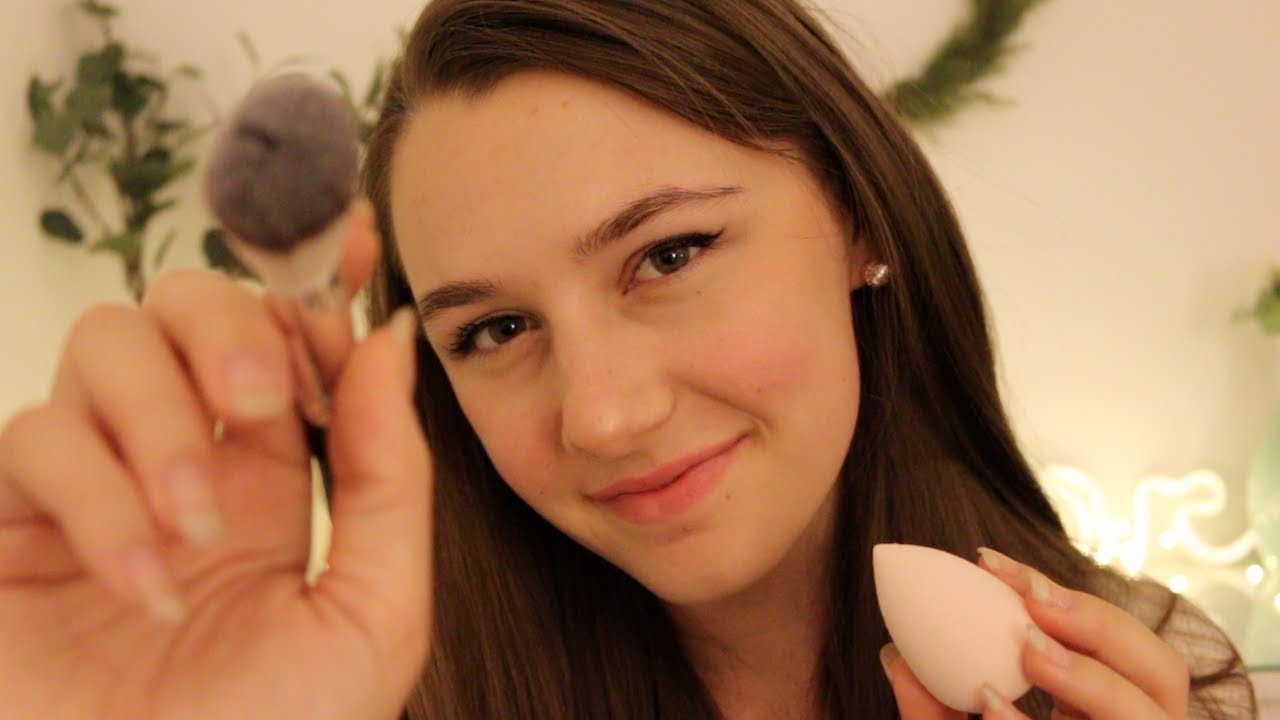 ASMR - Doing Your Makeup for a Halloween Party 💄