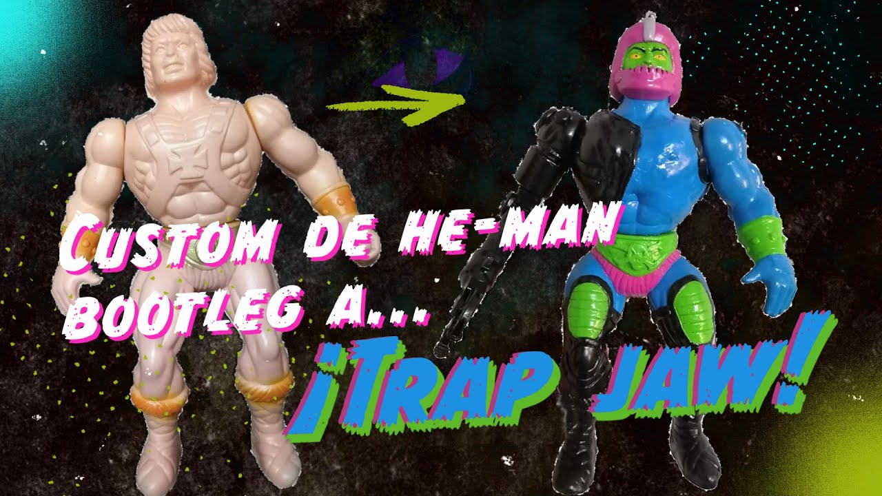 TRAP JAW CUSTOM DE UN HE-MAN BOOTLEG