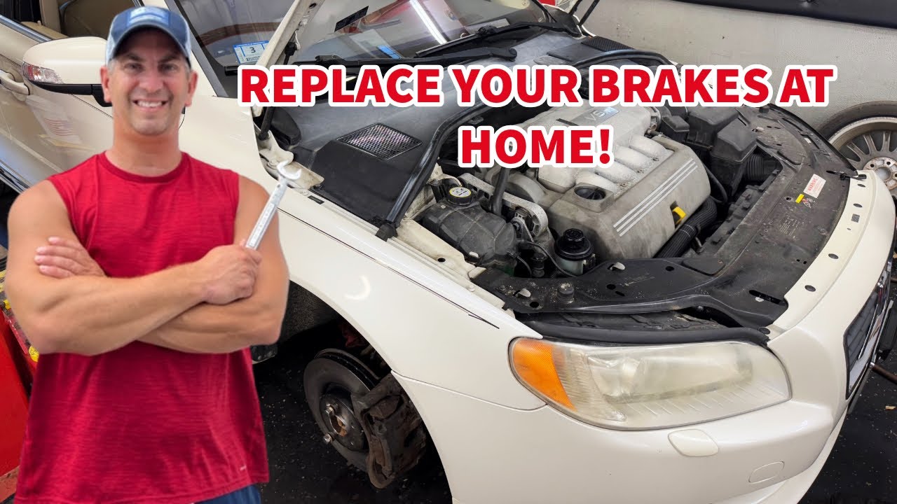 How to Replace Front Brakes on a 2007-2016 Volvo S80 | Brake Pads & Rotors DIY