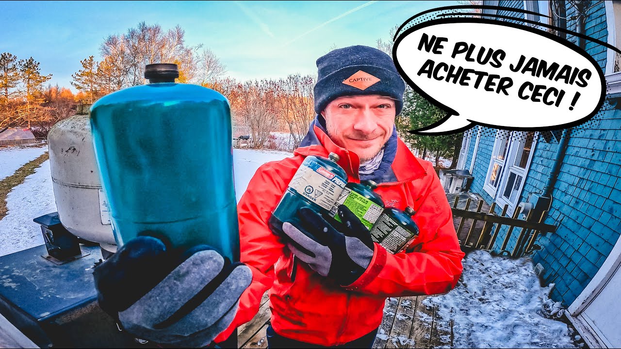 💥 Remplir une Bouteille de Propane Jetable ⚠️🔥