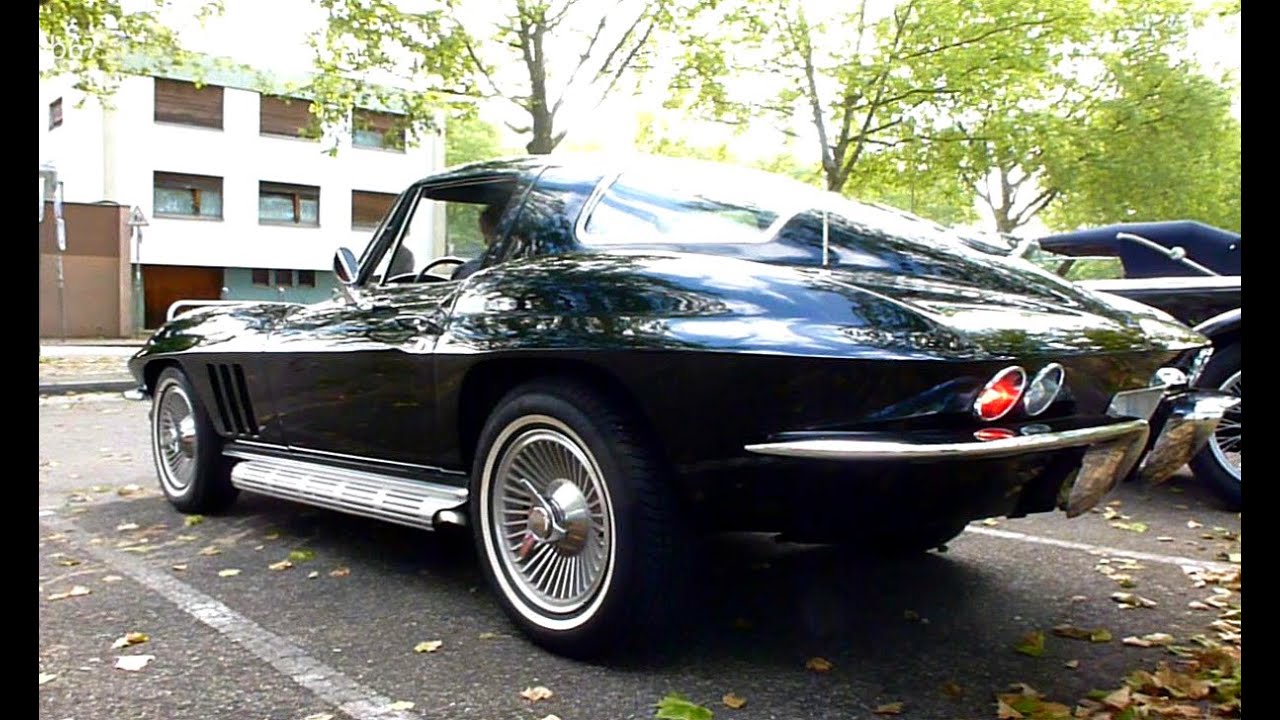 Corvette C2 1966 - Great sound of the exhaust!! Big-Block V8