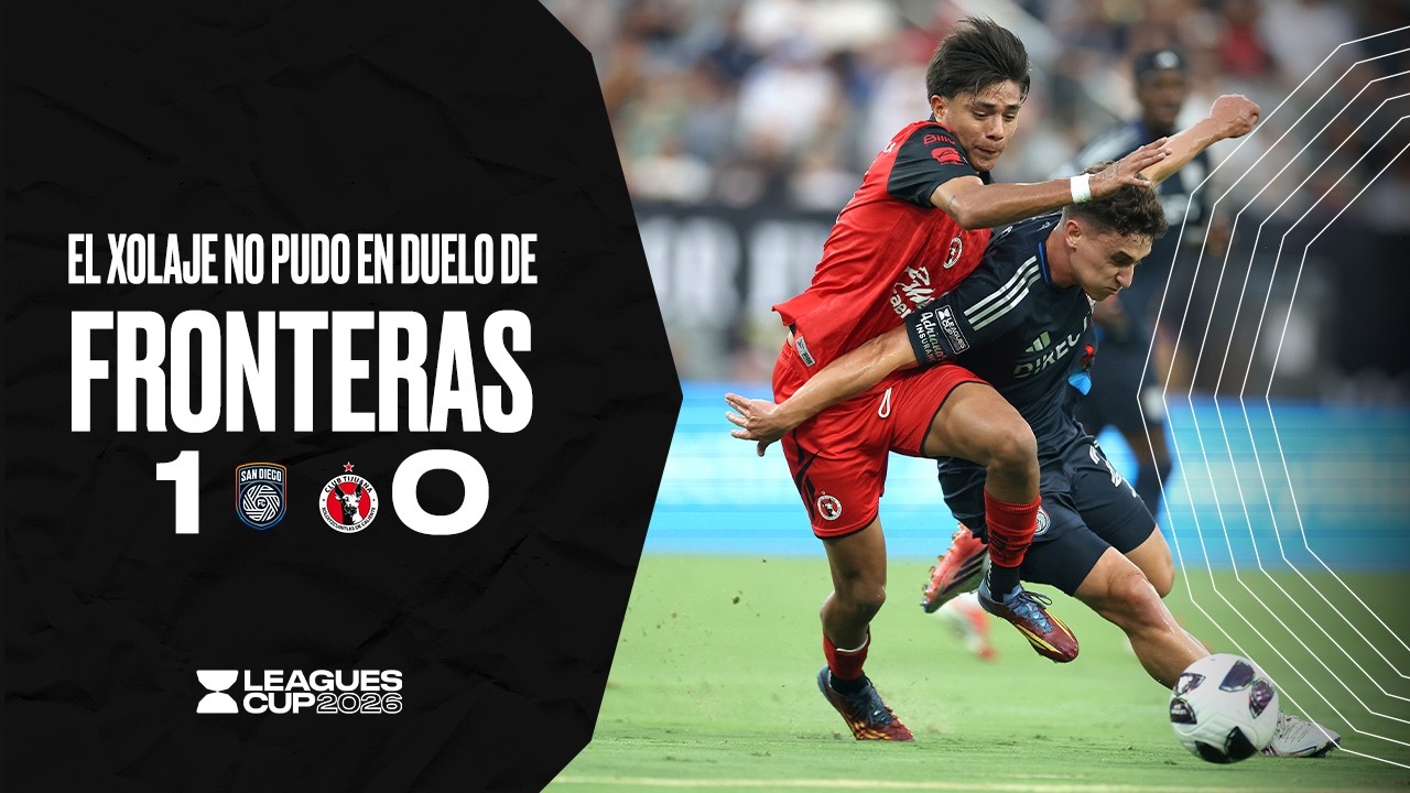 SAN DIEGO FC 1-0 TIJUANA | Xolos caen ante San Diego | LEAGUES CUP 2026