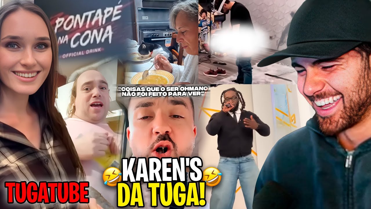 WINDOH REAGE A TUGATUBE 🔥 ' PORTUGAL NO YOUTUBE 7 '
