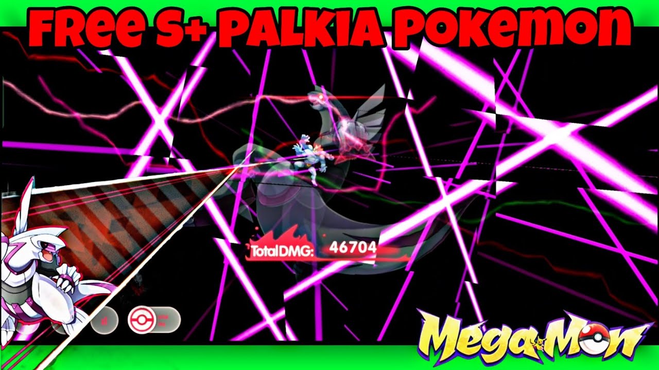 FREE S+ PALKIA IN POCKET ARENA | MEGAMON IN HINDI #megamon