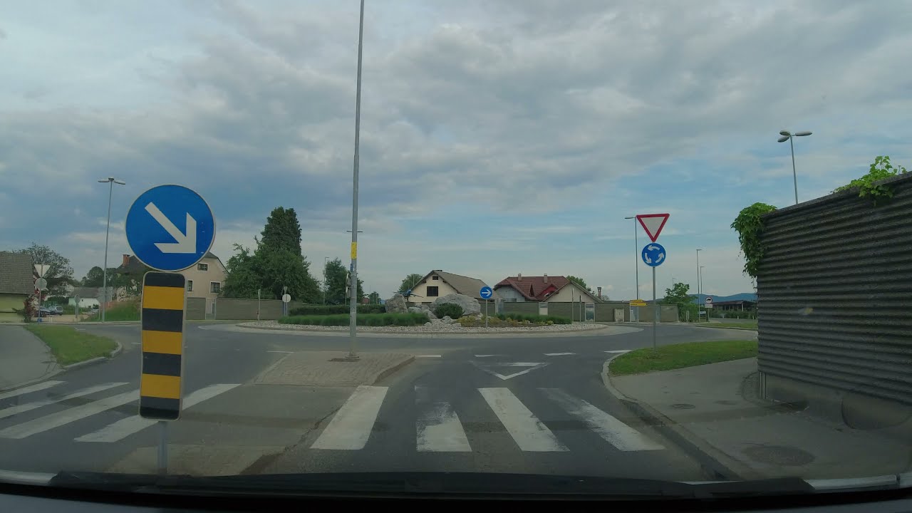 Driving From Kranj to Komenda - Dashcam view of Slovenian Route