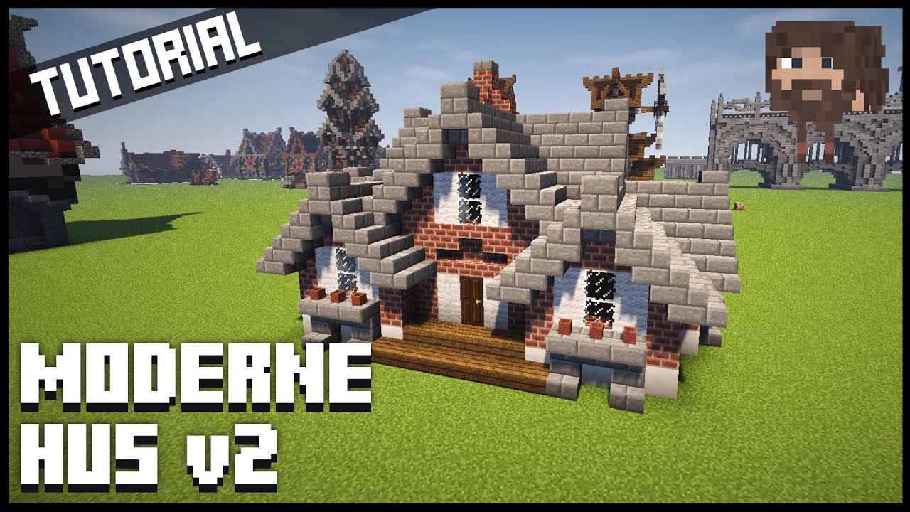 Minecraft Tutorial | Moderne hus v2