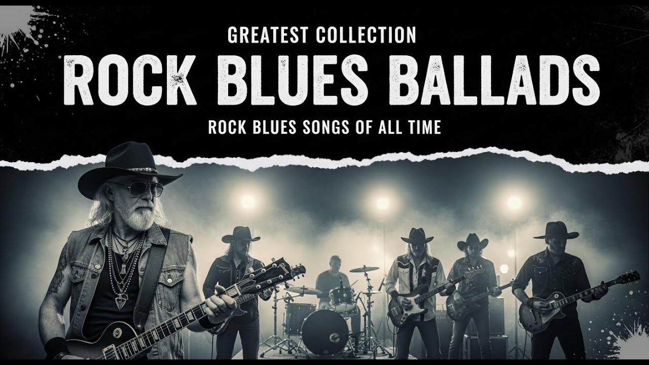 Eric Clapton, Muddy Waters, Jimi Hendrix, The Animal Inspired Soul Rock Blues Ballads Nostalgic Vibe