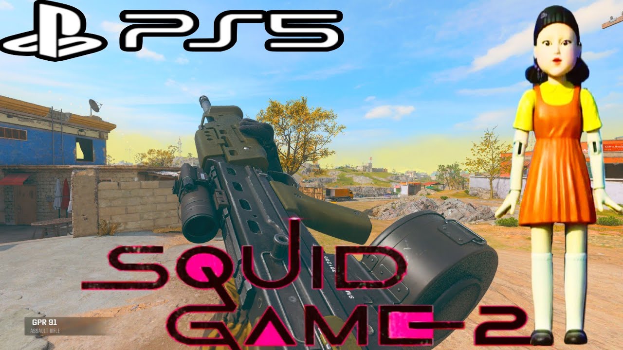 Surviving the Squid Game Challenge in WZ Black Ops 6 PS5 4K60FPS no commentary