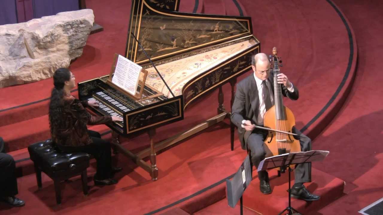 Johann Sebastian Bach Sonata for Gamba and Harpsichord in G minor, BWV 1029