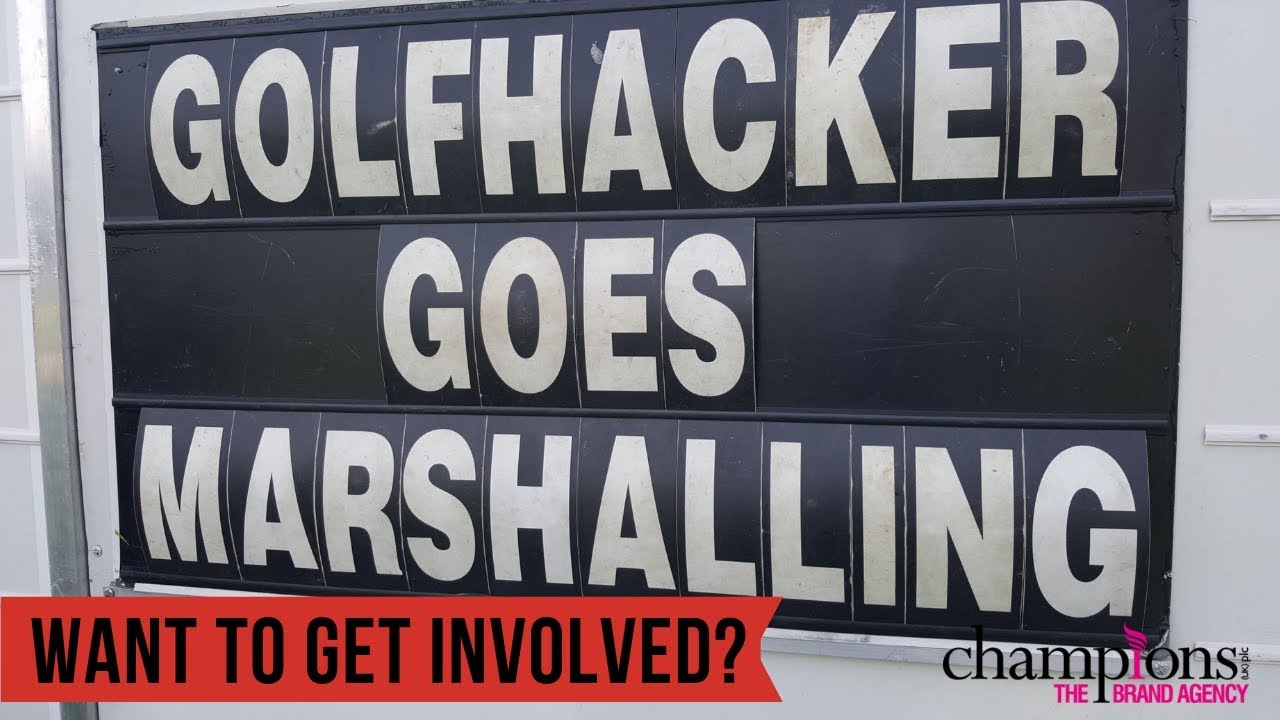 Golfhacker Goes Marshalling