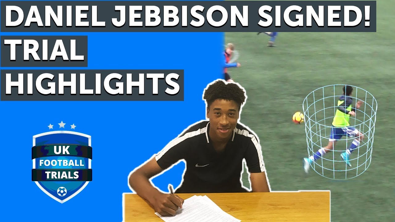 Daniel Jebbison, 15 | SIGNED for Sheffield United | Trial Match Highlights | UKFT Scouted Player