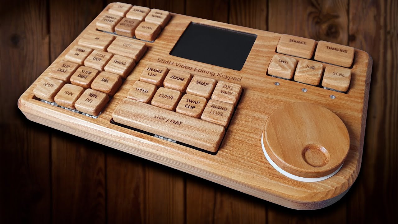 Деревянная клавиатура/Macropad с открытым исходным кодом: ваш путь к продуктивности своими руками