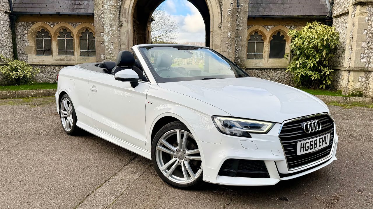 Quality Used 2019 Audi A3 Cabriolet 1.5 TFSI CoD 35 Sline Manual / Browns Autos / Brighton & Hove 