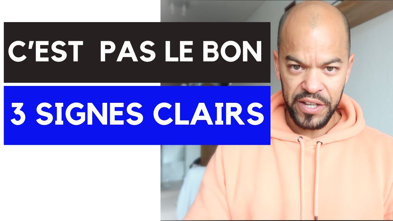 3 signes clairs que c'est pas la bonne personne (il faut passer à autre chose)
