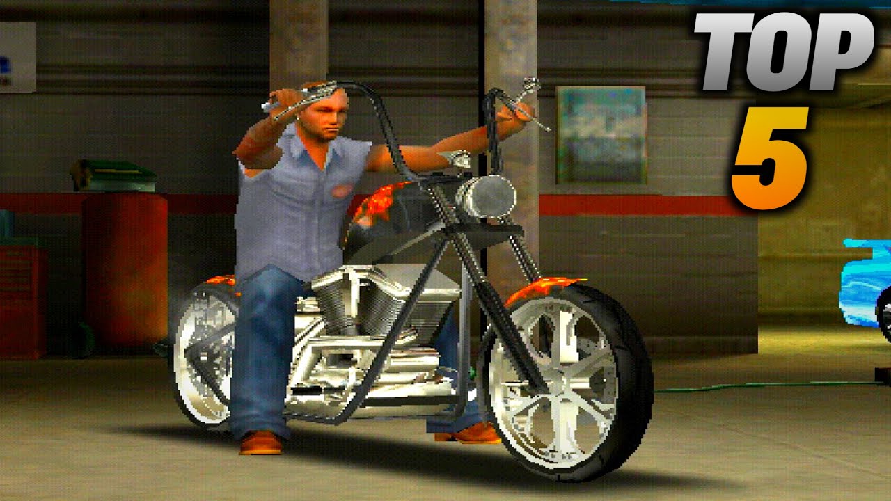 TOP 5: MELHORES MOTOS CHOPPERS DO MIDNIGHT CLUB 3!!!