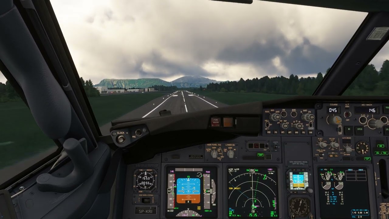 Boeing 737-800 short runway landing | Br&oslash;nn&oslash;ysund, Norway (ENBN) | MSFS2020