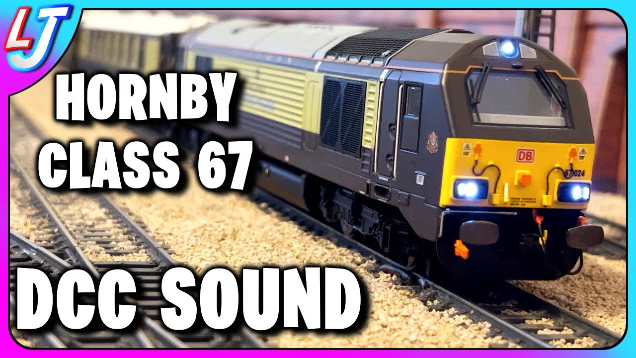 Распаковка и обзор поезда Hornby British Pullman Class 67 (TSX Sound)