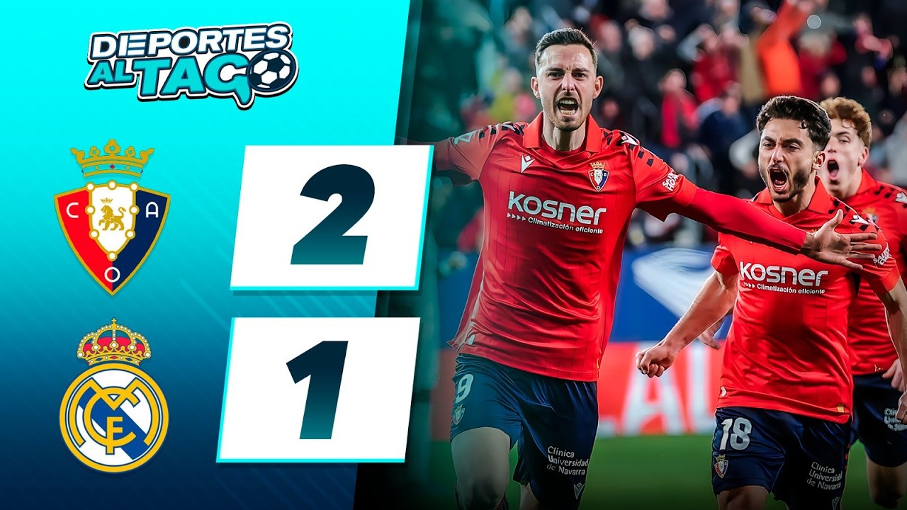 ✅ OSASUNA 🆚 REAL MADRID EN VIVO - JORNADA 25 LA LIGA