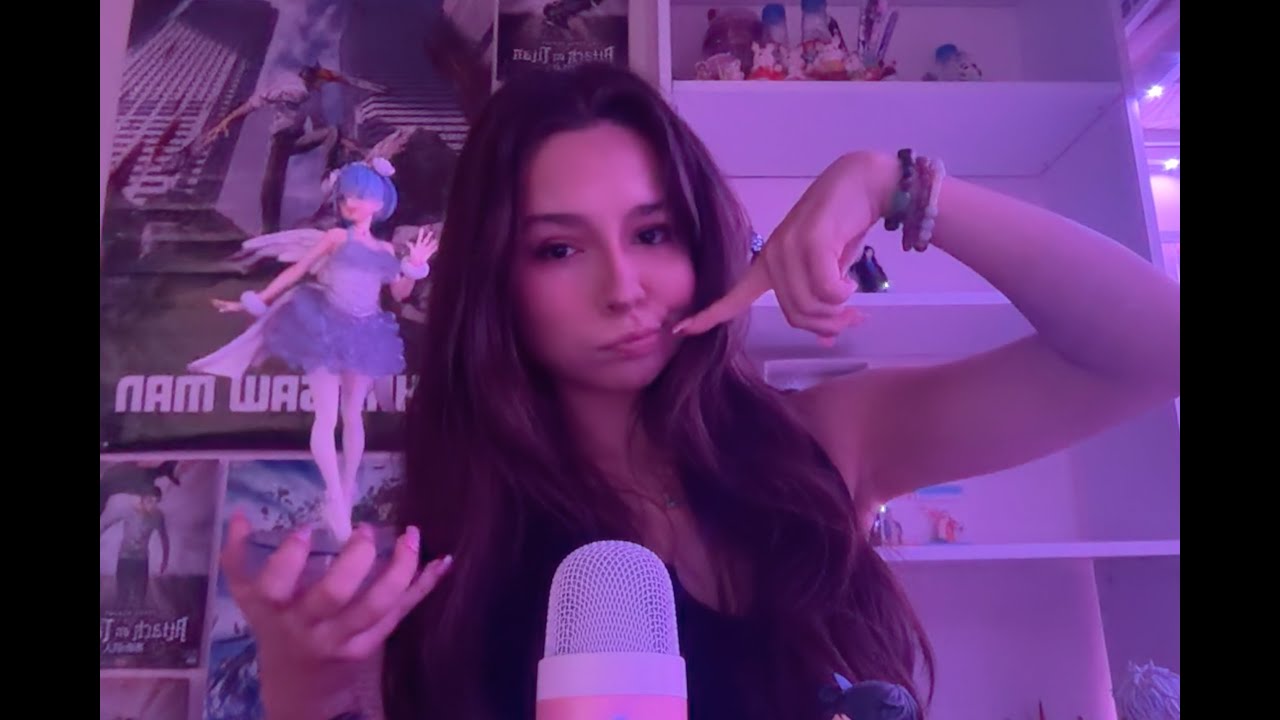 ASMR Anime figure collection (Tapping and talking)