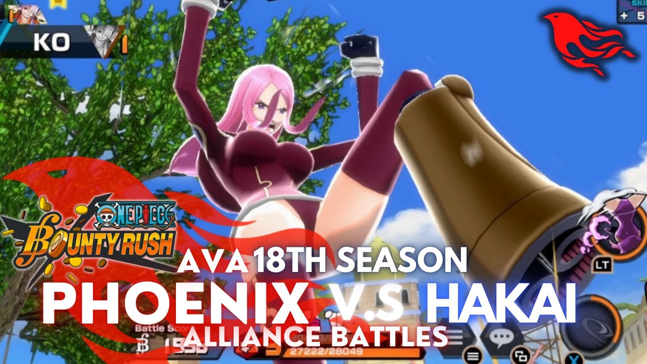 Phoenix🔥 v. Hakai | AVA 18th Season | One Piece Bounty Rush