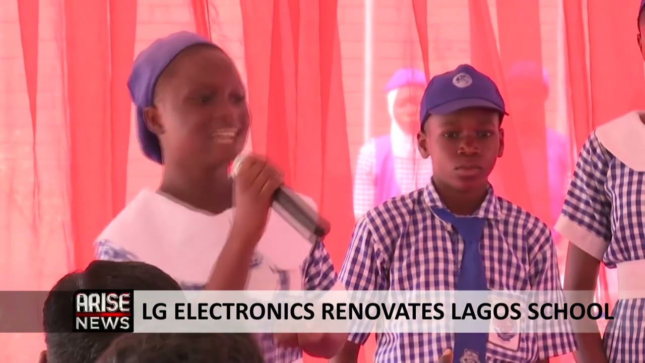 LG ELECTRONICS RENOVATES LAGOS SCHOOL