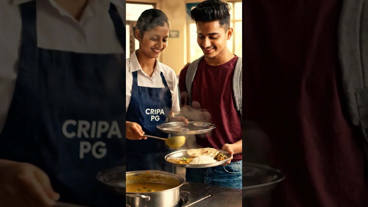 PG in Noida Mein Khana Ya Compromise? 😭 Food Reality Exposed #cripapgs #home