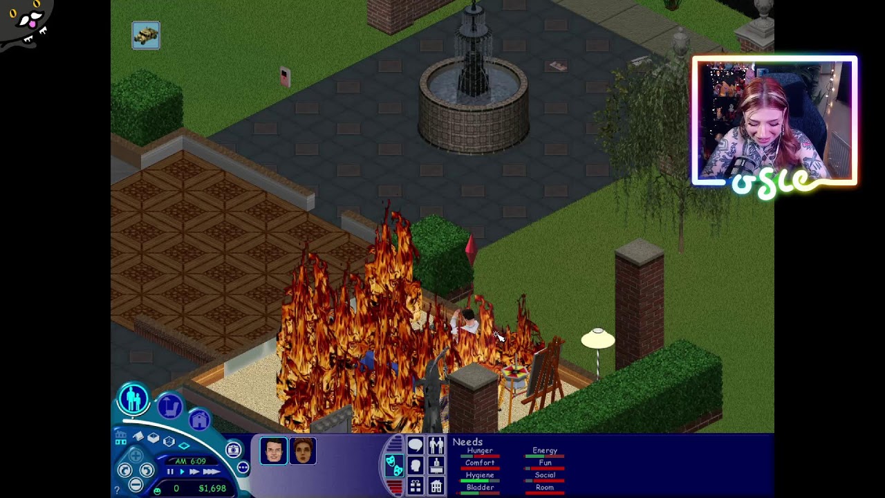 cosy with osie: The Sims 1, tormenting men again