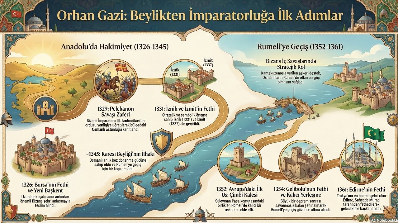 Orhan Gazi: Beylikten İmparatorluğa Yolculukçalışma bana aittir. İzinsiz kullanılamaz, kopyalanamaz.