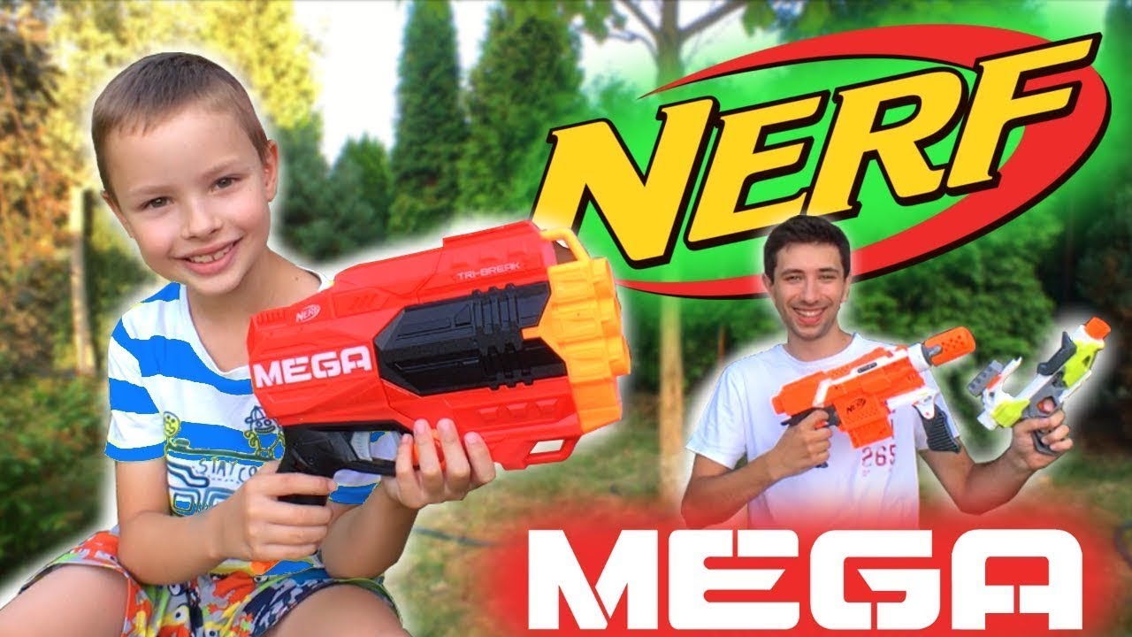 NERF N Strike MEGA Tri Break! - Recenzja potrójnej wyrzutni HASBRO