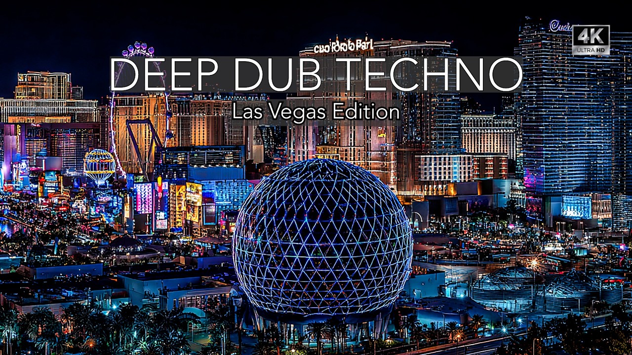 Deep Dub Techno Mix 2026 | Las Vegas Edition | The Strip After Dark | Cinematic 4K Visuals