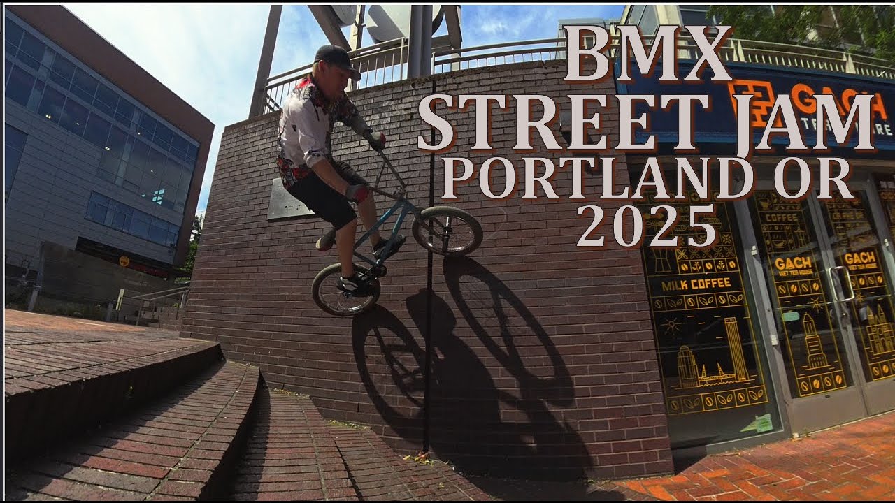 BMX Street Jam 2025 Portland OR. Insta360 X4