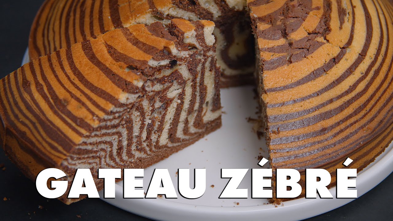 Comment Faire un Gâteau Zébré - Un délicieux Gâteau Marbré!