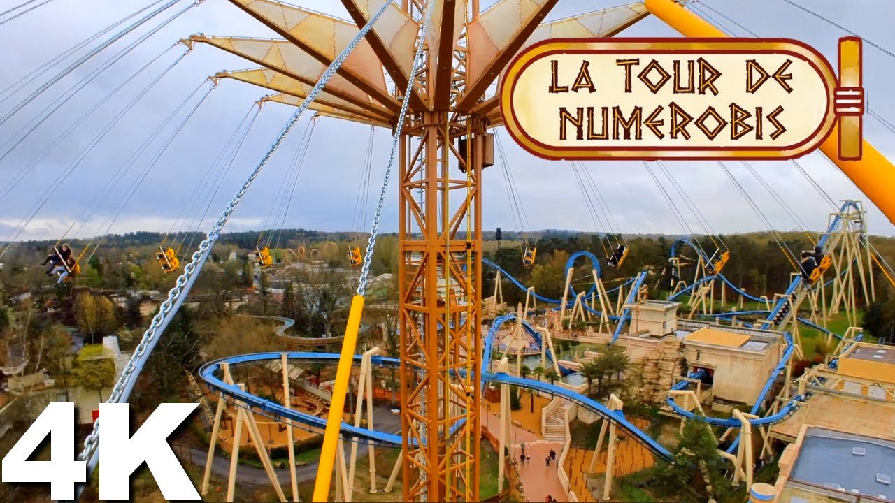 La Tour de Numerobis [On-Ride with Queue 4K POV] - Parc Astérix