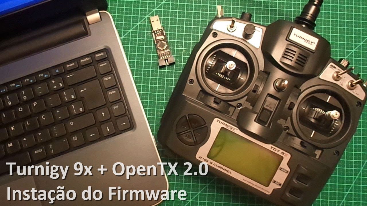 Turnigy 9x + OpenTX 2.0 - Instalação do Firmware